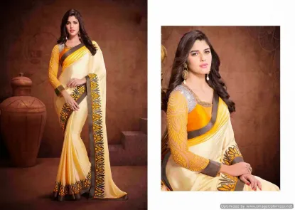 Picture of indian designer collection of traditional beautiful pa,
