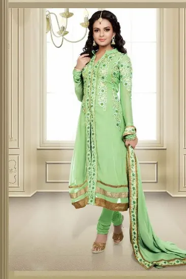 Picture of indian designer shalwar suit ethnic anarkali dress paki