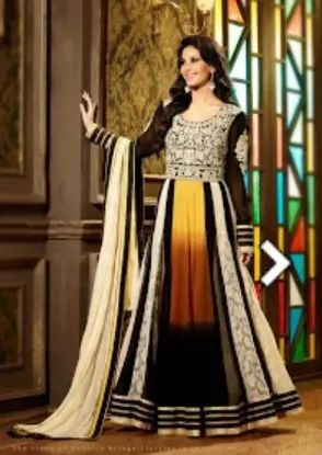 Picture of indian ethnic anarkali salwar kameez pakistani designer