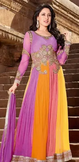 Picture of indian ethnic anarkali salwar kameez-pakistani bollywoo