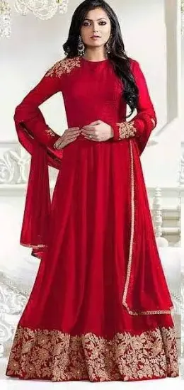 Picture of indian ethnic designer salwar kameez suit georgette bei