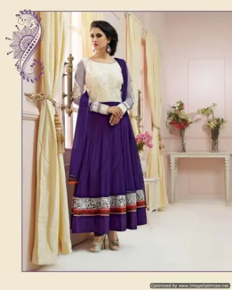 Picture of indian long anarkali pakistani wedding bollywood salwar