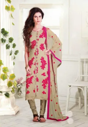 Picture of indian pakistani bollywood designer salwar kameez heavy