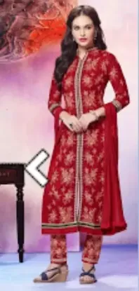 Picture of indian pakistani designer embroider kameez pants s1376 