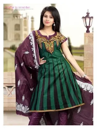 Picture of indian pakistani designer ethnic anarkali salwar kameez