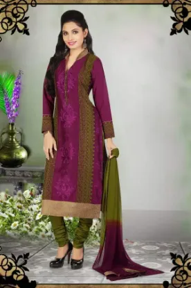 Picture of indian pakistani designer kurti crap party wear digital