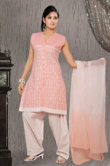 Picture of indian pakistani designer suit  dress ethnic anarkali ,