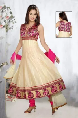 Picture of indian pakistani ethnic anarkali designer suit indian b