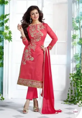 Picture of indian pakistani punjabi chudidar salwar kameez dupatta