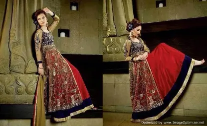 Picture of indian pakistani salwar kameez suit ethnic bollywood de