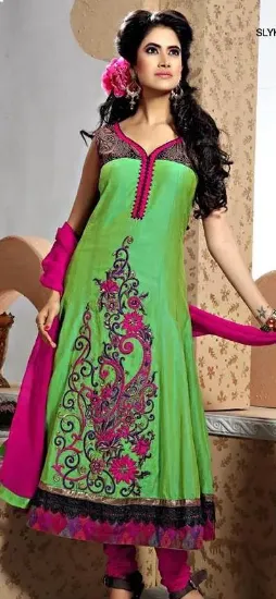 Picture of indian pakistani shalwar ethnic designer anarkali chand