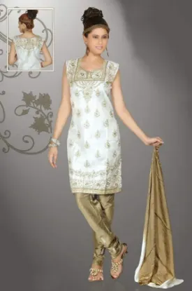 Picture of indian pakistani shalwar ethnic designer suit anarkali 