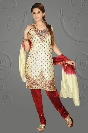 Picture of indian pakistani shalwar kameez anarkali designer party