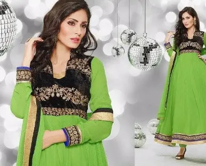 Picture of indian suit pakistani dress salwar kameez indian dress 