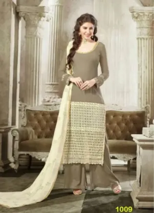 Picture of indian wedding churidar kameez designer party wear ethn