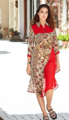 Picture of indian women diwali designer party wear salwar kameez d