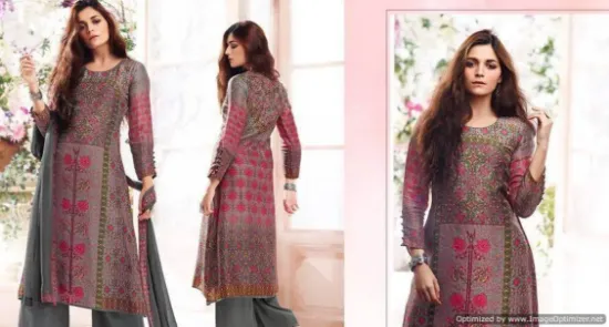 Picture of junaid jamshed latest pakistani designer dress comes wi