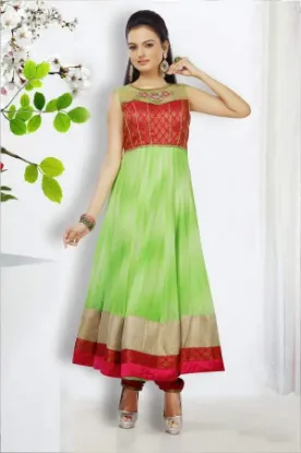 Picture of latest indian pakist designer embroidery salwar kameez 