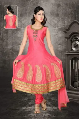 Picture of mirror work pakistani salwar kameez suit indian ethnic 