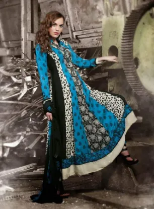 Picture of modest maxi gown anarkali salwar kameez ethnic designer