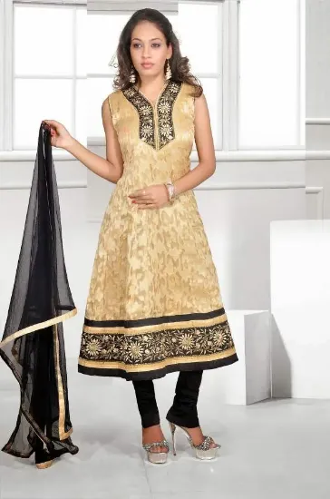 Picture of modest maxi gown designer bollywood suit indian ethnic 