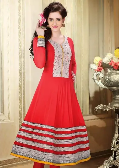 Picture of modest maxi gown designer bollywood suit indian pakista