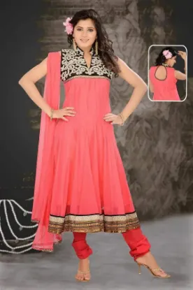 Picture of modest maxi gown indian anarkali bollywood wedding salw