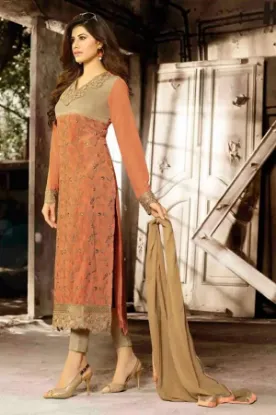 Picture of modest maxi gown indian anarkali net salwar kameez suit