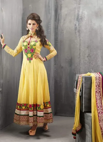 Picture of modest maxi gown indian dress anarkali modest maxi gown