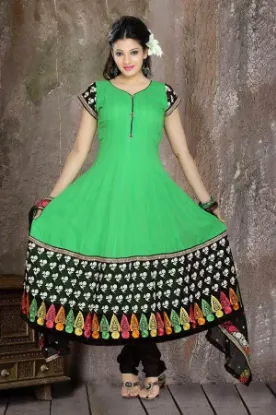 Picture of modest maxi gown original shehla chatoor lawn salwar ka