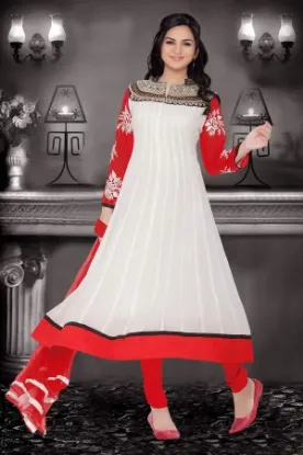 Picture of modest maxi gown pakistani designer salwar kameez suit 