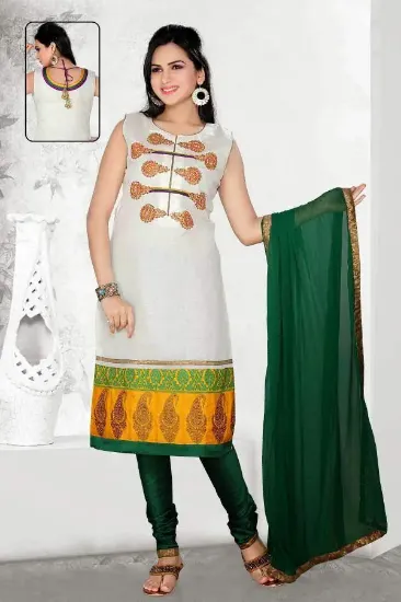 Picture of modest maxi gown party wear salwar kameez designer salw