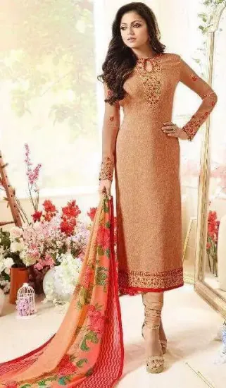 Picture of modest maxi gown year  indian salwar kameez unstitched 