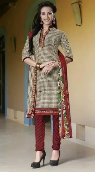 Picture of moroccan style outfit size 906 cotton indian pakistani 