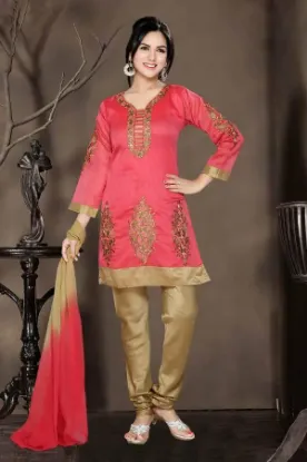 Picture of mybatua salwar kameez with hijab  stitched suit long ,