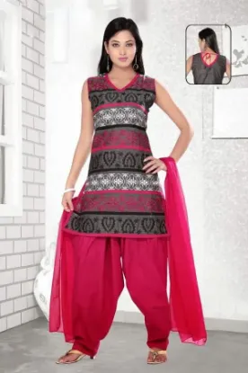 Picture of ne anarkali designer long gaun style salwar kameez trad