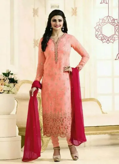 Picture of pakistani bollywood anarkali salwar kameez-indian ethni