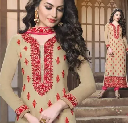 Picture of pakistani bollywood salwar kameez-indian ethnic designe