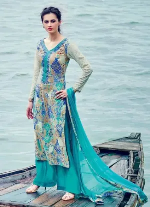 Picture of pakistani brand asim jofa lawn collection 2024 dress st