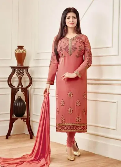 Picture of pakistani designer bollywood gown suit-indian ethnic go