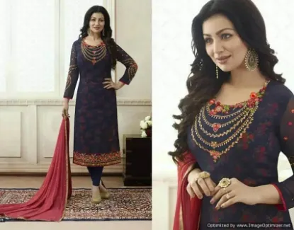 Picture of pakistani designer suit bollywood dress ethnic anarkali