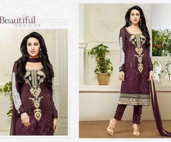 Picture of pakistani dress designer ethnic anarkali salwar kameez 