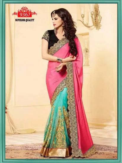 Picture of Angarika Rama Georgette Designer Party Wear Sari Saree