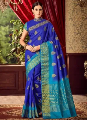 Picture of awesome ethnic georgette sari indian dress wedding p,e8