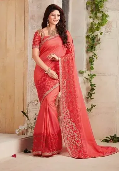 Picture of awesome ethnic indian designer wedding party wear excl,