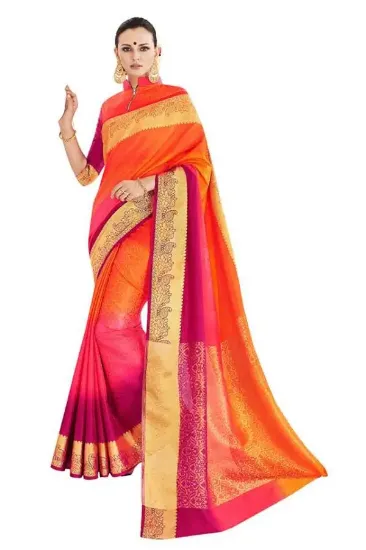 Picture of bindu georgette printed casual saree sari bellydance fa