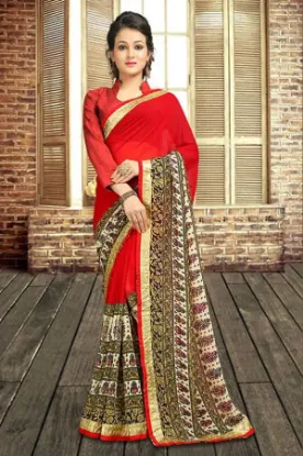 Picture of bluesoft silk saree grand pallufull jari stone work ne,