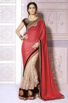 Picture of bollywood designer indian saree party wedding receptio,