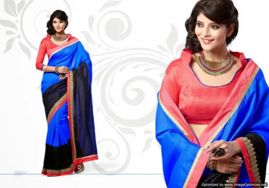 Picture of Bollywood Designer Party Wear Saree Indian Events Ethni