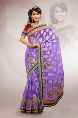 Picture of bollywood designer saree indian wedding party wear geo,